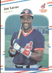 1988 Fleer Baseball Cards      605     Joe Carter